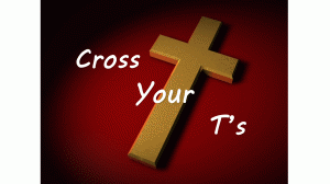 Cross Your Ts