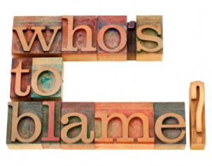 who is to blame question